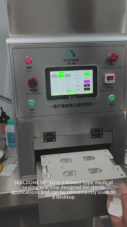 SD21U Tabletop Blister and Tyvek Paper Sealing Machine