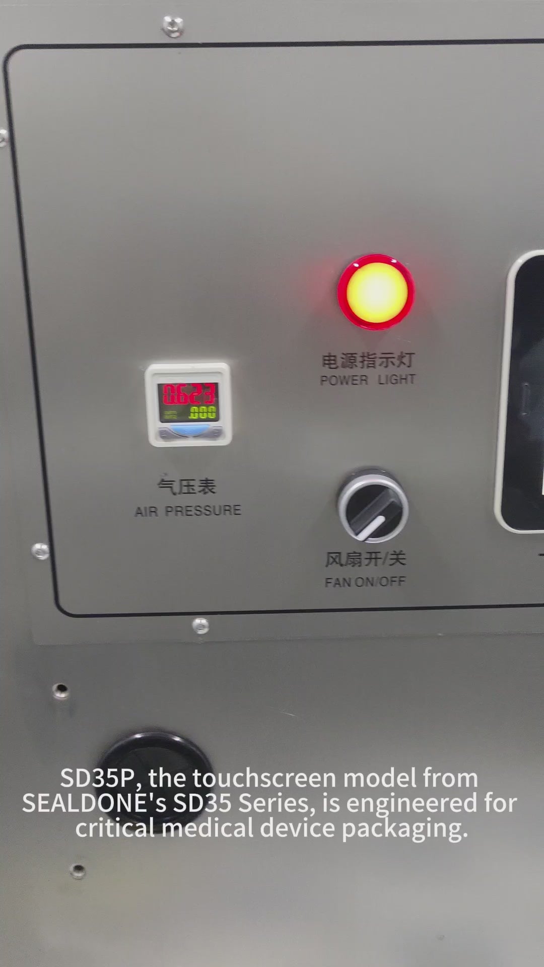 SD35P Digital Type Blister and Tyvek Paper Sealing Machine – SEALDONE ...